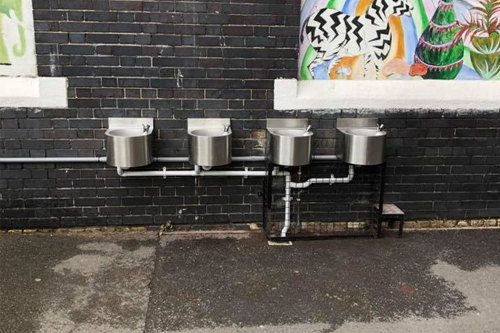 Public Water Fountain